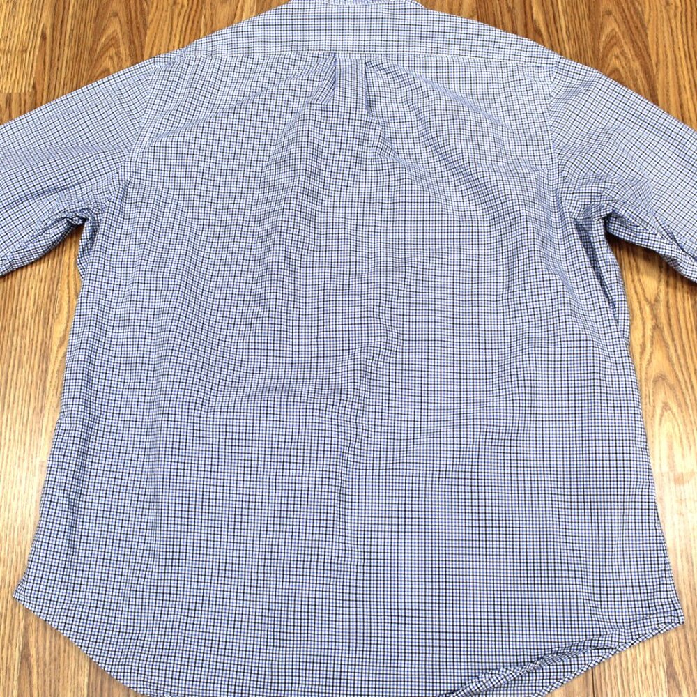 POLO RALPH LAUREN REGULAR FIT 100% COTTON SHIRT GINGHAM PLAID X-LARGE, XL - Picture 4 of 4